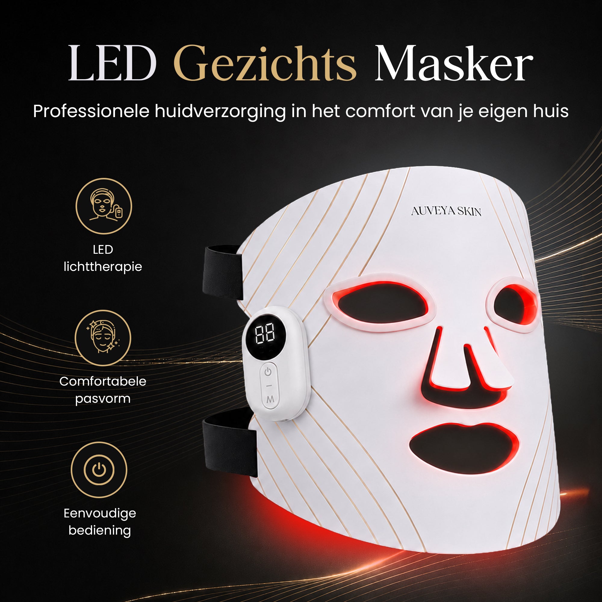 Auveya® Led Masker White