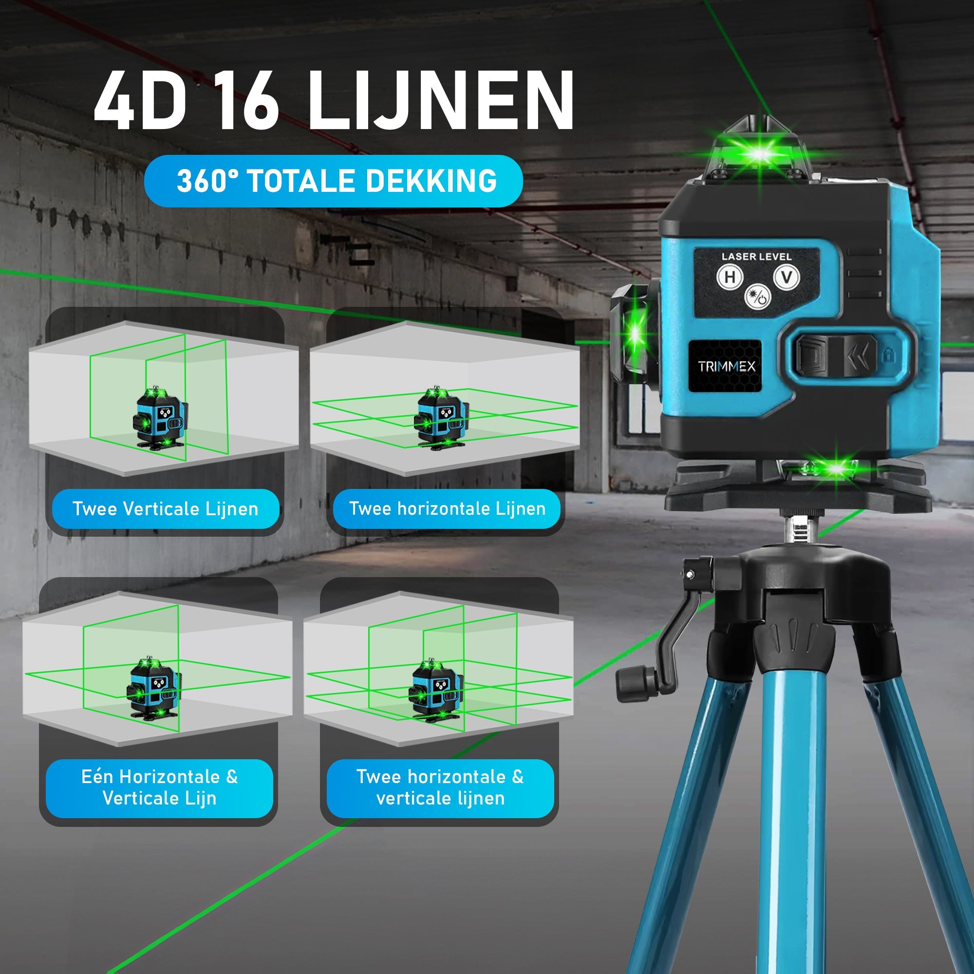 Chargeur de batterie électrique Trimmex® - Chargeur de batterie inclus et deux batteries puissantes (2,0 Ah)