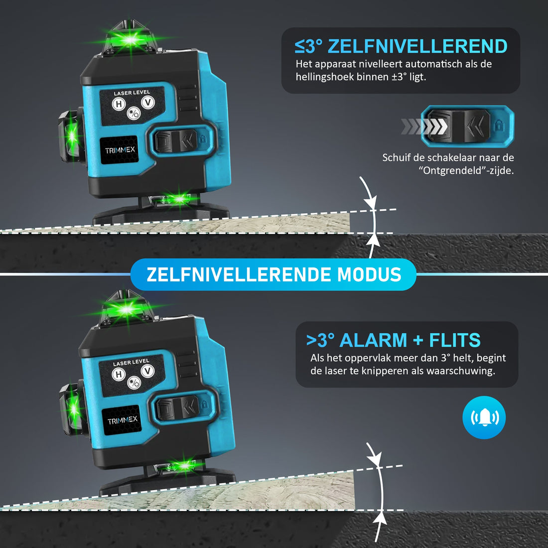 Chargeur de batterie électrique Trimmex® - Chargeur de batterie inclus et deux batteries puissantes (2,0 Ah)
