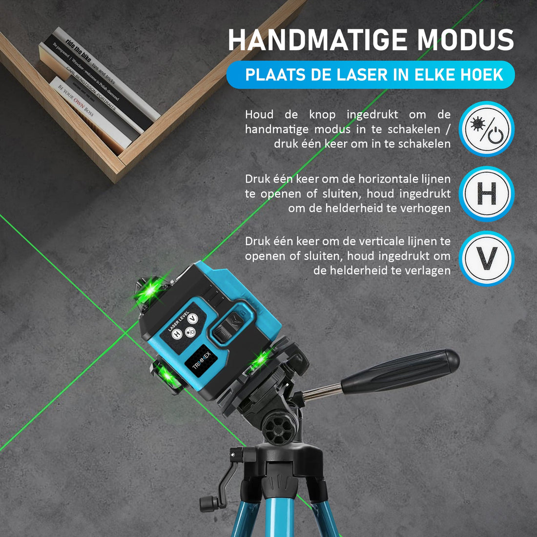 Chargeur de batterie électrique Trimmex® - Chargeur de batterie inclus et deux batteries puissantes (2,0 Ah)