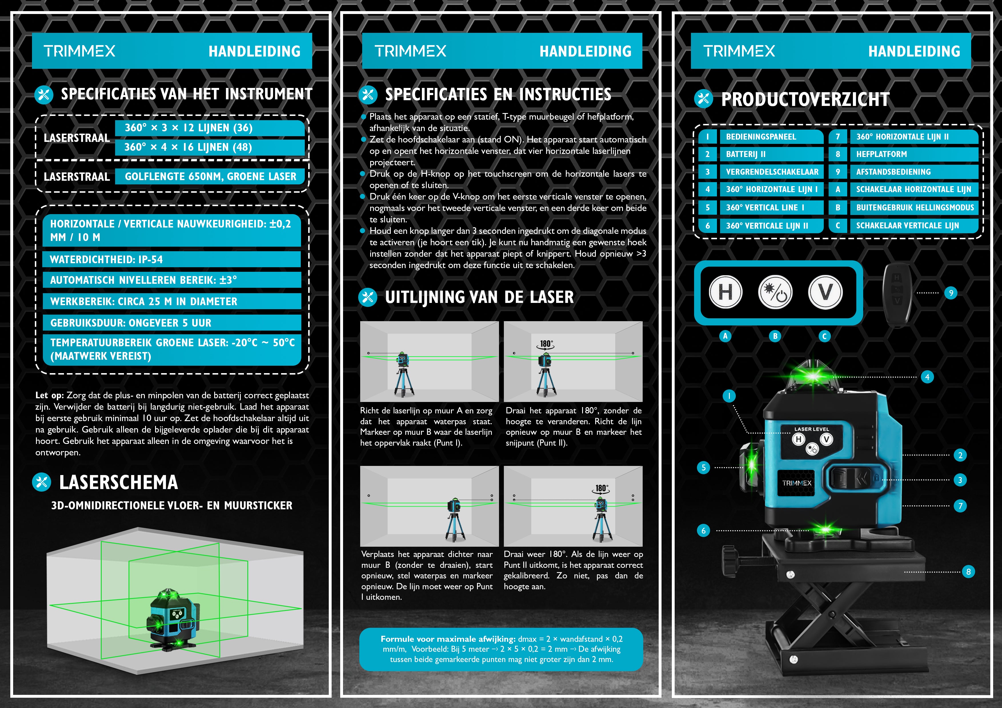 Chargeur de batterie électrique Trimmex® - Chargeur de batterie inclus et deux batteries puissantes (2,0 Ah)